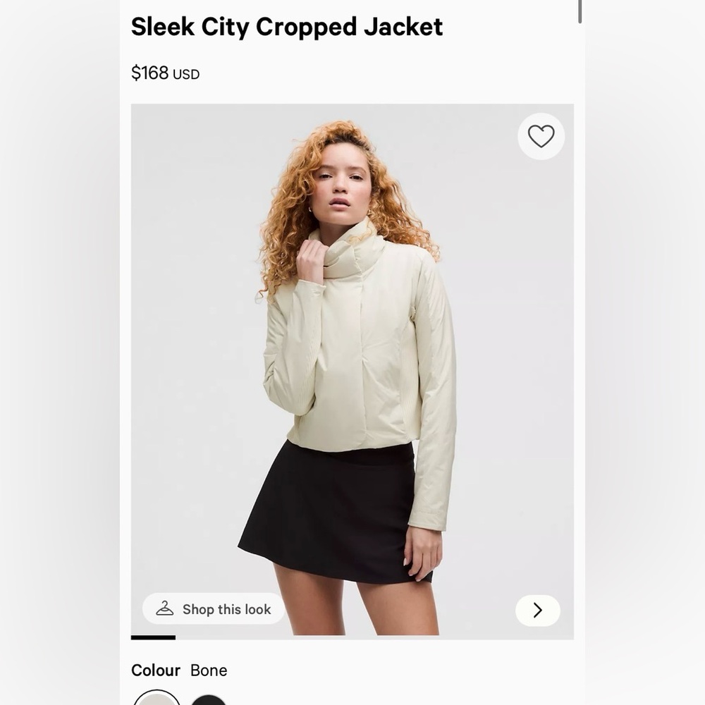 lululemon athletica Sleek City Puffer Jacket